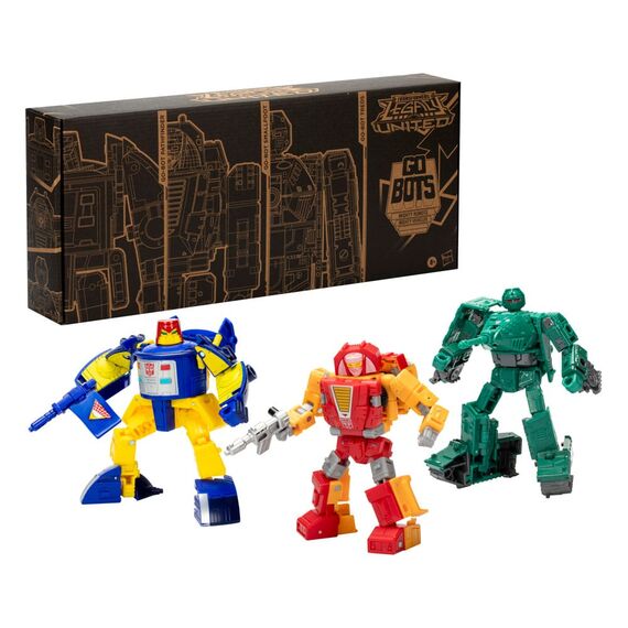 Zestaw 3 figurek Transformers Generations Selects Legacy United - Go-Bot Guardians