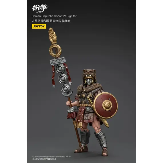 Figurka Strife 1/18 - Roman Republic Cohort IV Signifer- Zdjęcie 4