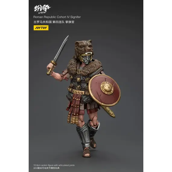 Figurka Strife 1/18 - Roman Republic Cohort IV Signifer- Zdjęcie 10