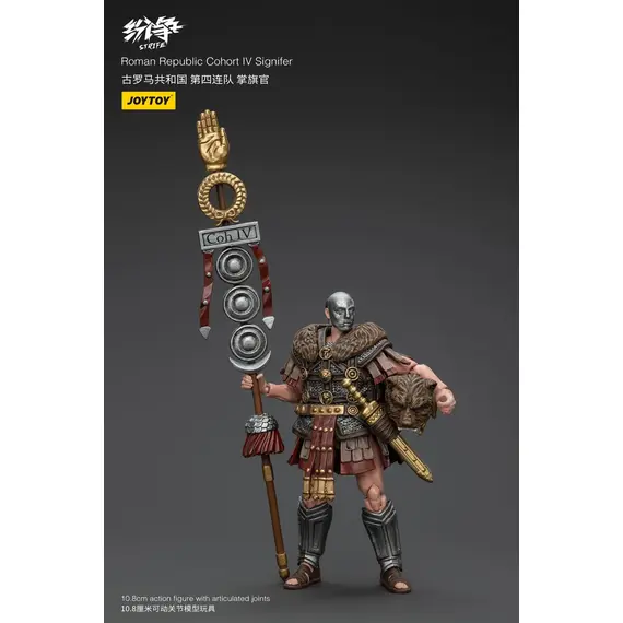 Figurka Strife 1/18 - Roman Republic Cohort IV Signifer- Zdjęcie 14