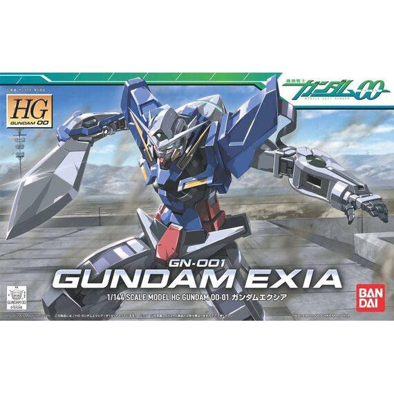 Model figurki GUNDAM HG 1/144 GN-001 Gundam Exia- Zdjęcie 7