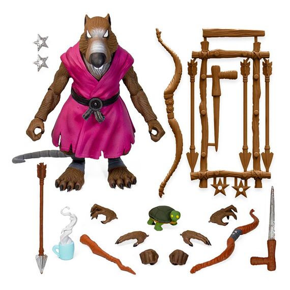 Figurka Teenage Mutant Ninja Turtles Ultimates -  Splinter Version 2- Zdjęcie 4