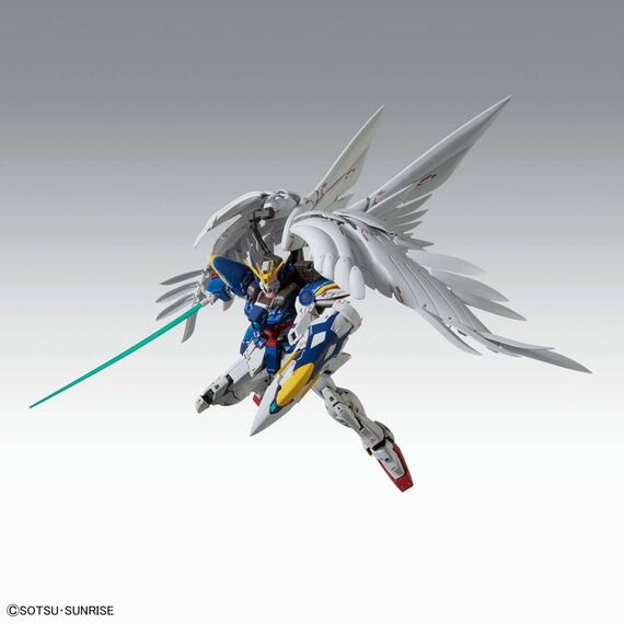 Model figurki GUNDAM MG 1/100 Wing Gundam Zero Ew Ver.Ka- Zdjęcie 13