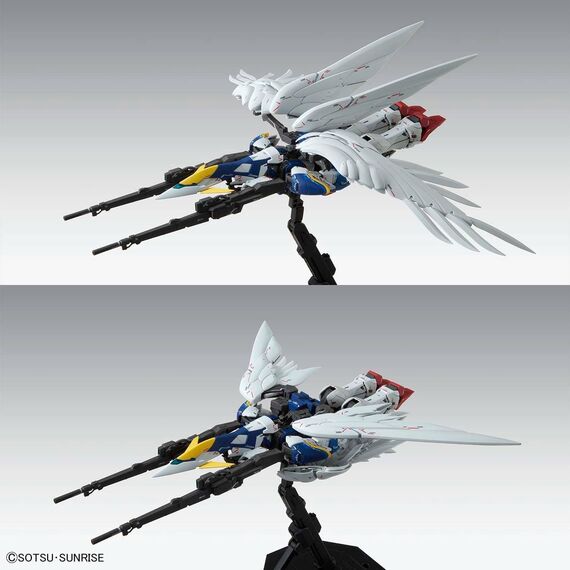 Model figurki GUNDAM MG 1/100 Wing Gundam Zero Ew Ver.Ka- Zdjęcie 16