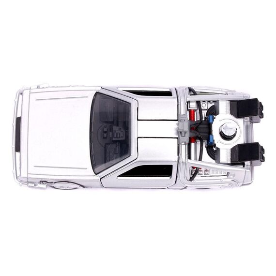 Model samochodu Back to the Future II Hollywood Rides 1/32 - DeLorean Time Machine- Zdjęcie 29