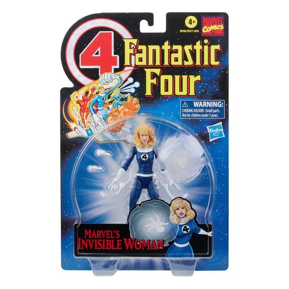 Figurka Marvel Legends Retro Collection Fantastic Four (2021) - Invisible Woman- Zdjęcie 4