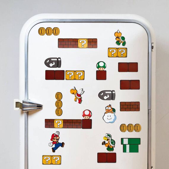 Magnesy na lodówkę Super Mario - Mushroom Kingdom (23 szt.)- Zdjęcie 5