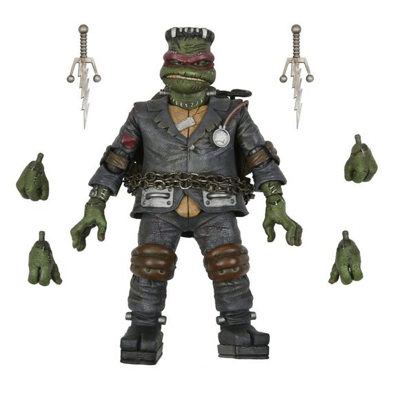 Figurka Universal Monsters x TMNT - Raphael as Frankenstein's Monster (Ultimate)- Zdjęcie 5