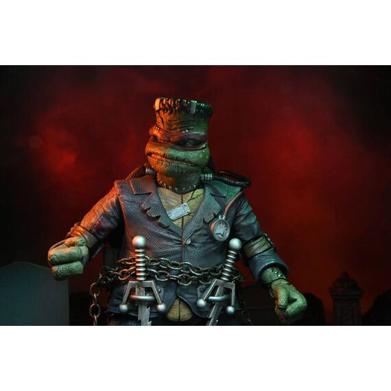 Figurka Universal Monsters x TMNT - Raphael as Frankenstein's Monster (Ultimate)- Zdjęcie 9