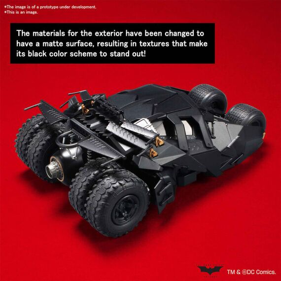 Model do złożenia Batmobile 1/35 - Batman Begins (2005)- Zdjęcie 8