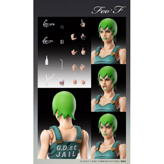 Figurka Jojo's Bizarre Adventure Part 6 (Stone Ocean) SAS - F. F.- Zdjęcie 25