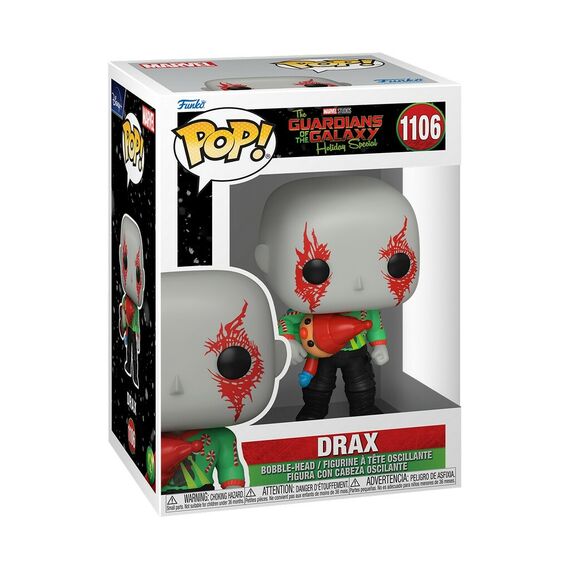 Figurka Guardians of the Galaxy Holiday Special POP! - Drax- Zdjęcie 4