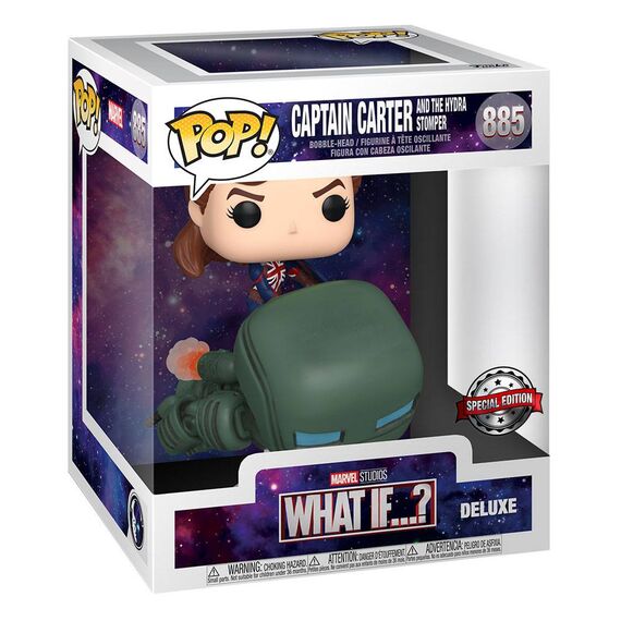 Figurka What If...? POP! Deluxe - Capt. Carter & Hydro- Zdjęcie 4