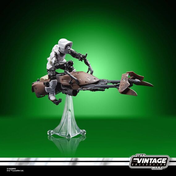 Pojazd z figurką Star Wars Epizod VI Vintage Collection - Speeder Bike & Scout Trooper- Zdjęcie 4