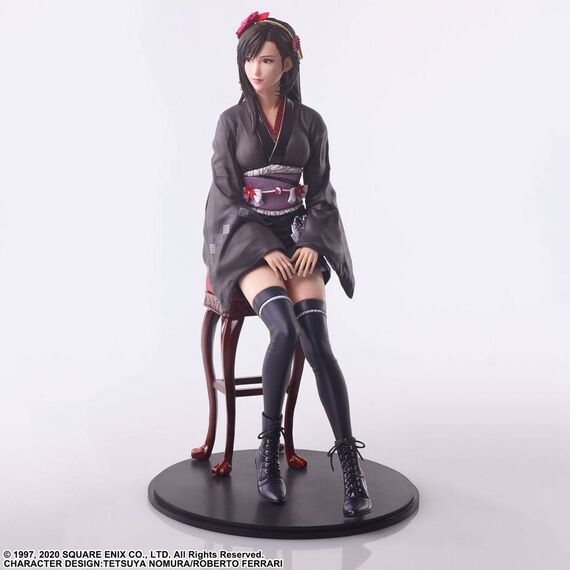 Figurka Final Fantasy VII Remake Static Arts Gallery - Tifa Lockhart Exotic Dress Ver.- Zdjęcie 5