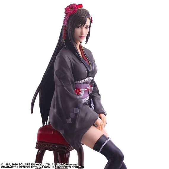 Figurka Final Fantasy VII Remake Static Arts Gallery - Tifa Lockhart Exotic Dress Ver.- Zdjęcie 15