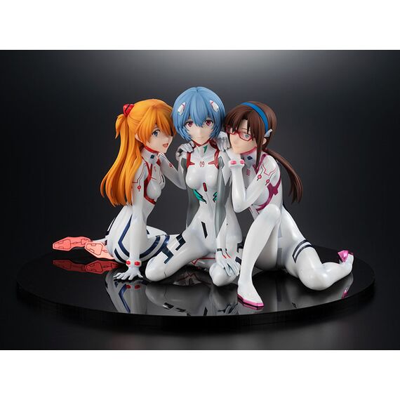 Figurka Evangelion: 3.0+1.0 Thrice Upon a Time 1/8 - Asuka/Rei/Mari (Newtype Cover Ver.)- Zdjęcie 3