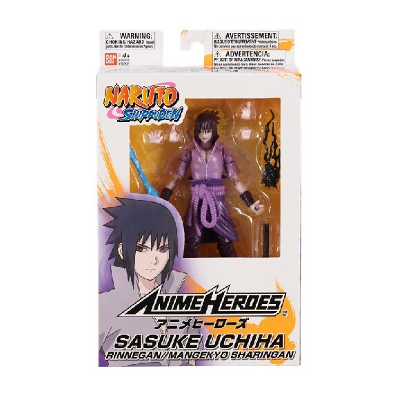 Figurka Naruto Anime Heroes - Uchiha Sasuke (Rinnegan Mangekyo Sharingan)- Zdjęcie 13