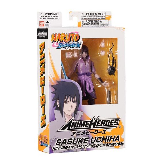 Figurka Naruto Anime Heroes - Uchiha Sasuke (Rinnegan Mangekyo Sharingan)- Zdjęcie 15