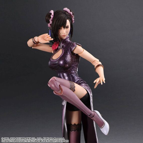 Figurka Final Fantasy VII Remake Play Arts Kai - Tifa Lockhart (Sporty Dress Ver.)- Zdjęcie 19