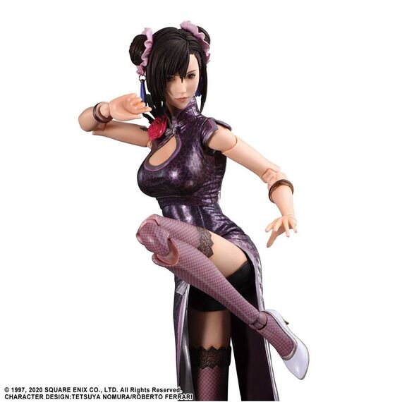 Figurka Final Fantasy VII Remake Play Arts Kai - Tifa Lockhart (Sporty Dress Ver.)- Zdjęcie 7