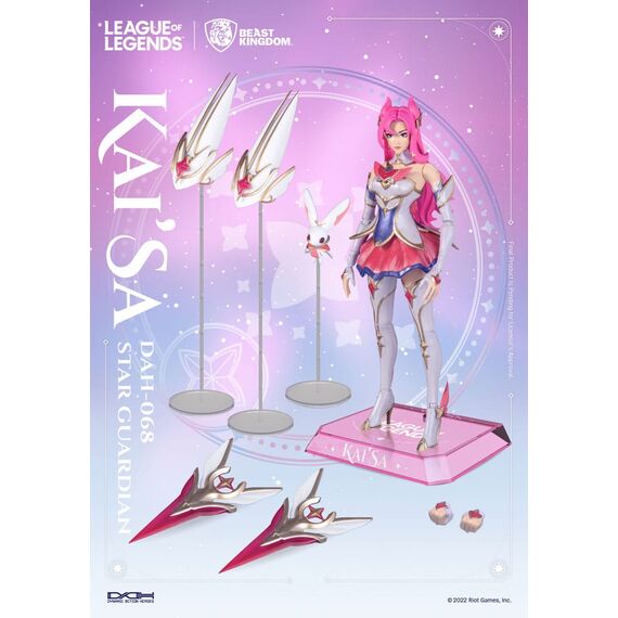 Figurka League of Legends Dynamic 8ction Heroes 1/9 - Star Guardian Kai'Sa- Zdjęcie 31