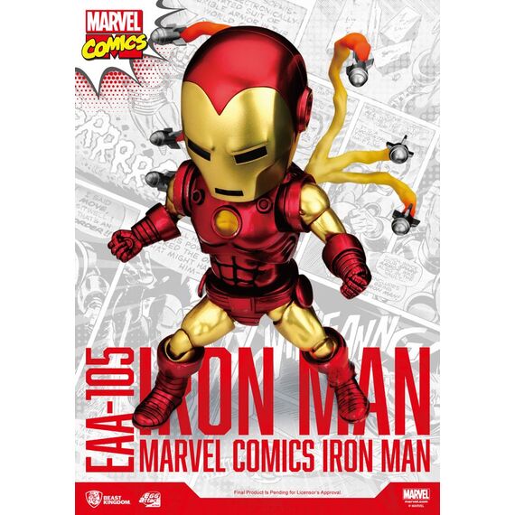 Figurka Marvel Egg Attack Action - Iron Man (Classic Ver.)- Zdjęcie 7