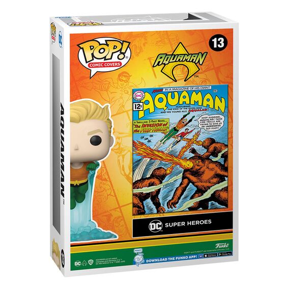Figurka DC Comics POP! Comic Cover - Aquaman- Zdjęcie 3