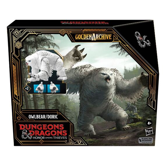 Figurka Dungeons & Dragons: Honor Among Thieves Golden Archive - Owlbear/Doric- Zdjęcie 7