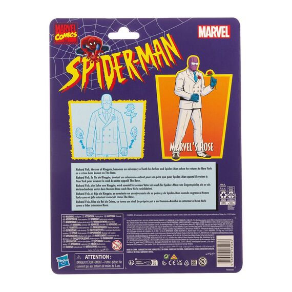 Figurka Spider-Man Marvel Legends Retro Collection - Marvel's Rose- Zdjęcie 21