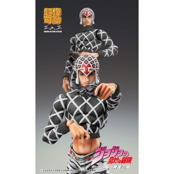 Figurka Jojo's Bizarre Adventure Part 5 (Golden Wind) Chozokado - Guido Mista & S-P (Black Ver.)- Zdjęcie 3