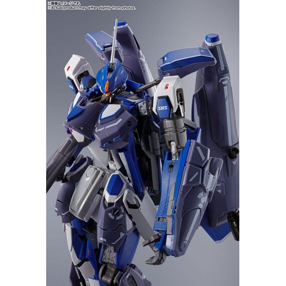 Figurka Macross Frontier DX Chogokin - VF-25G Super Messiah Valkyrie (Michael Blanc Use) Revival Ver.- Zdjęcie 11