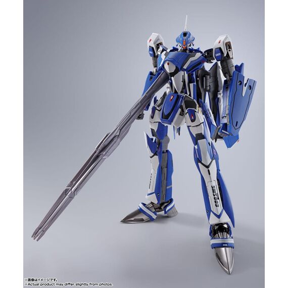 Figurka Macross Frontier DX Chogokin - VF-25G Super Messiah Valkyrie (Michael Blanc Use) Revival Ver.- Zdjęcie 13