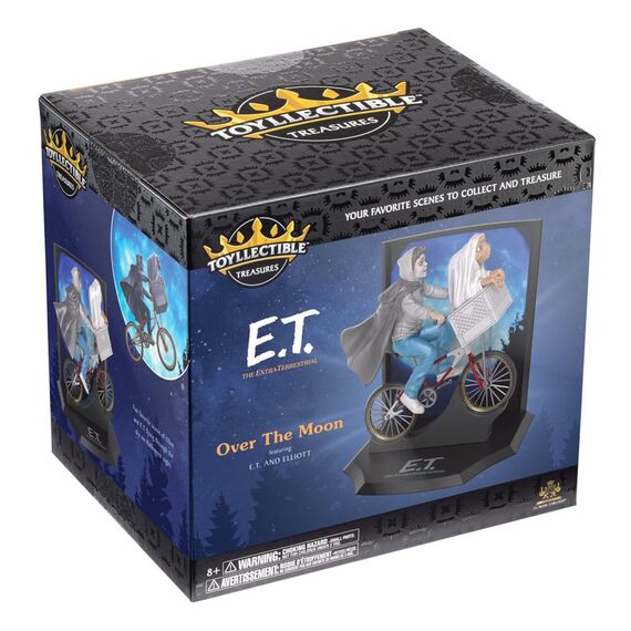 Figurka E.T. Toyllectible Treasure - E.T. & Elliott (Over the Moon)- Zdjęcie 7