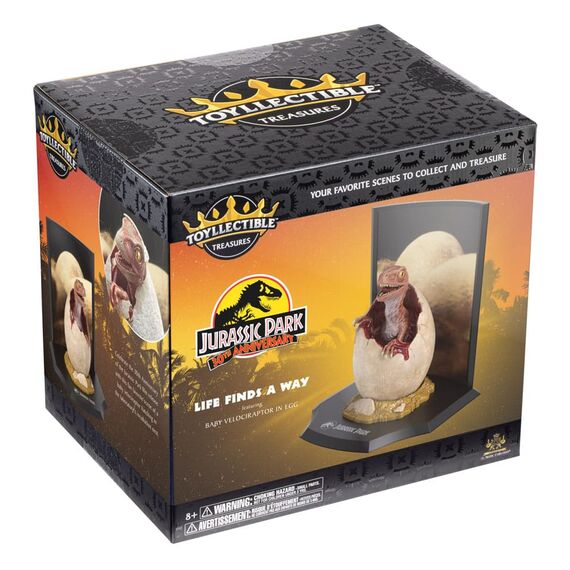 Figurka Jurassic Park Toyllectible Treasure - Raptor (Life Finds a Way)- Zdjęcie 7