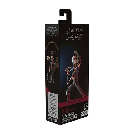 Figurka Star Wars The Bad Batch Black Series - Omega (Mercenary Gear)- Zdjęcie 15
