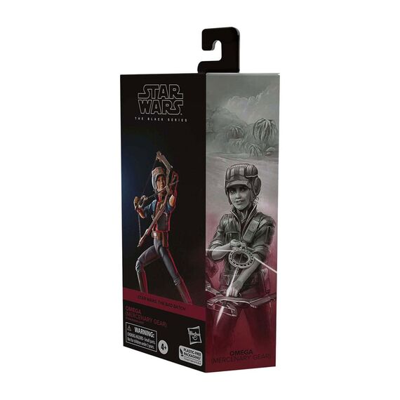 Figurka Star Wars The Bad Batch Black Series - Omega (Mercenary Gear)- Zdjęcie 17