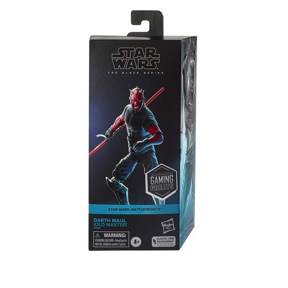 Figurka Star Wars Battlefront II Gaming Greats Black Series - Darth Maul (Old Master)- Zdjęcie 7