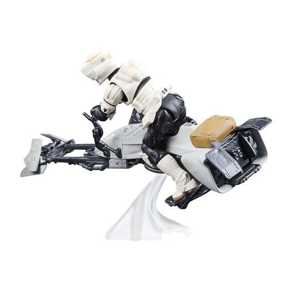 Pojazd z figurkami Star Wars The Mandalorian Vintage Collection - Speeder Bike w/Scout Trooper & Grogu- Zdjęcie 7
