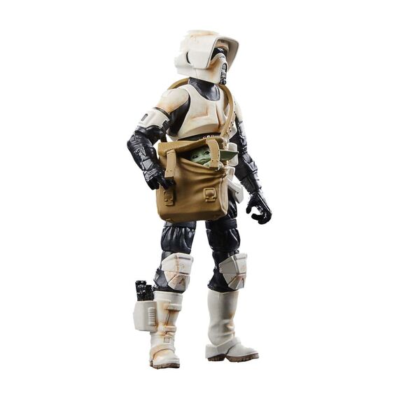 Pojazd z figurkami Star Wars The Mandalorian Vintage Collection - Speeder Bike w/Scout Trooper & Grogu- Zdjęcie 16