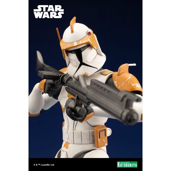 Figurka Star Wars The Clone Wars ArtFX+ 1/10 - Commander Cody (Wydanie Limitowane)- Zdjęcie 21