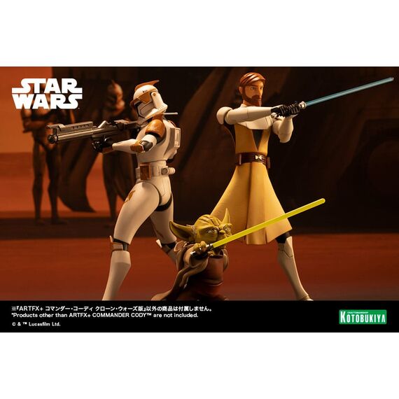 Figurka Star Wars The Clone Wars ArtFX+ 1/10 - Commander Cody (Wydanie Limitowane)- Zdjęcie 37
