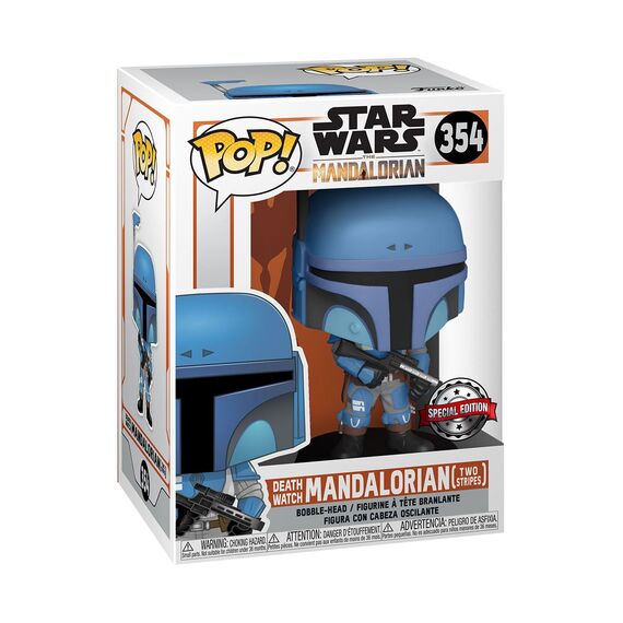 Figurka Star Wars The Mandalorian POP! - Death Watch Mandalorian (Two Stripes) (Special Edition)- Zdjęcie 4