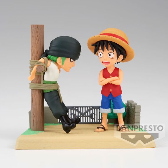 Figurka One Piece WCF Log Stories - Monkey D. Luffy & Roronoa Zoro- Zdjęcie 4
