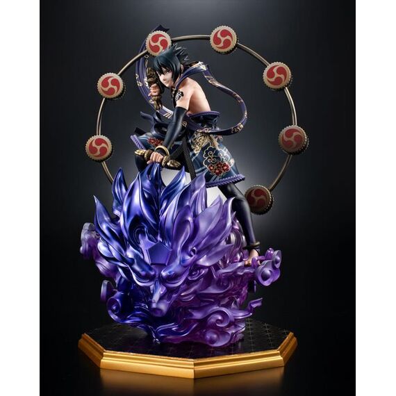 Figurka Naruto Shippuden Precious G.E.M. Series - Sasuke Uchiha (Raijin Ver.)- Zdjęcie 3