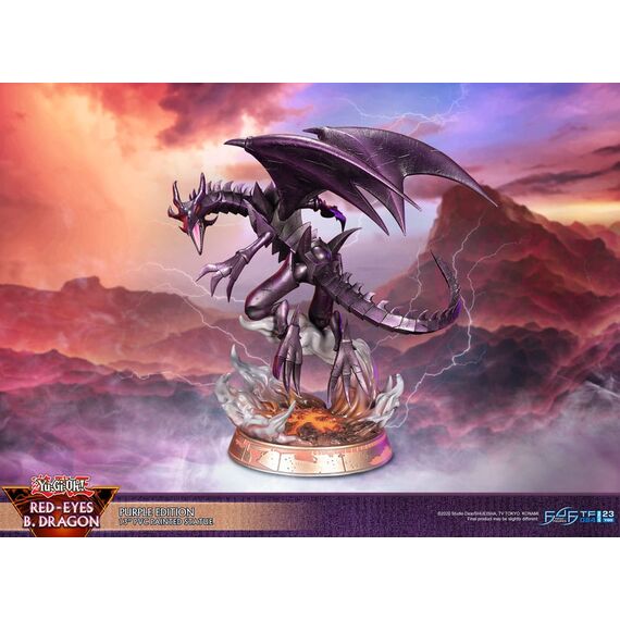 Figurka Yu-Gi-Oh! - Red Eyes Black Dragon (Purple Ver.)- Zdjęcie 3