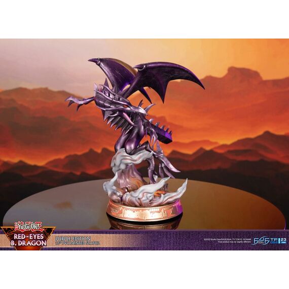 Figurka Yu-Gi-Oh! - Red Eyes Black Dragon (Purple Ver.)- Zdjęcie 7