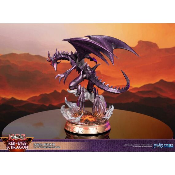 Figurka Yu-Gi-Oh! - Red Eyes Black Dragon (Purple Ver.)- Zdjęcie 19