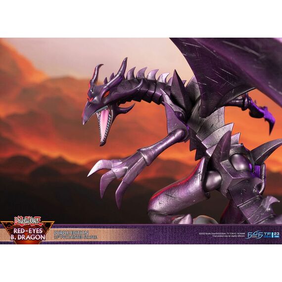 Figurka Yu-Gi-Oh! - Red Eyes Black Dragon (Purple Ver.)- Zdjęcie 33