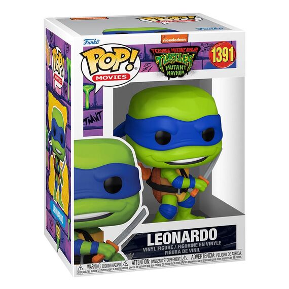 Figurka Teenage Mutant Ninja Turtles: Mutant Mayhem POP! - Leonardo- Zdjęcie 4
